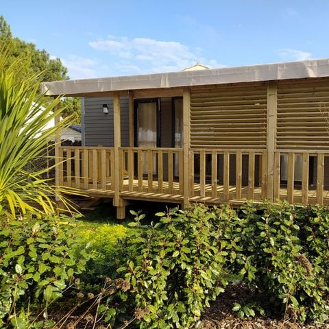 MOBILHOME 4 personnes - VIP 2 chambres avec SPA + CLIM *Nouveauté 2026* - Pack VIP inclus (linge,tv,wifi...)