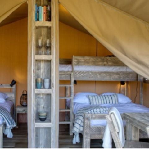 Zelt 5 personen - Lodge-Zelt ohne Sanitäranlagen 2/5 Pers.