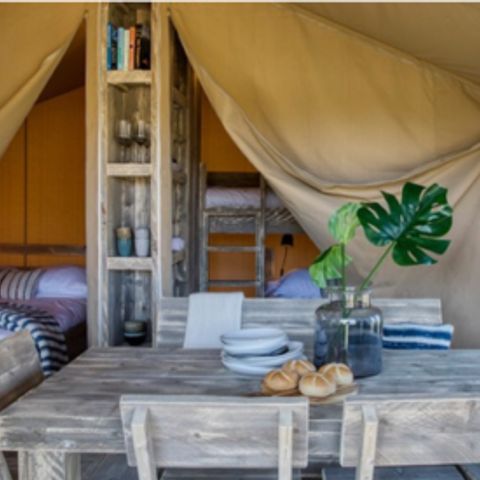 Tent 5 personen - SAFARI LODGE zonder sanitair