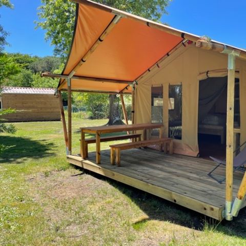 Tent 5 personen - SAFARI LODGE zonder sanitair