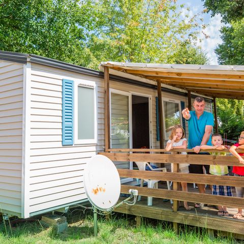 Mobilheim 6 Personen - Mobilheim 3 Zimmer + TV 2/6 Pers.