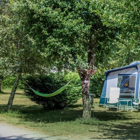 Kampeerplaats - Standplaats + 1 auto + elektriciteit 1/6 pers