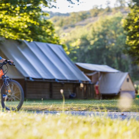 Tente en toile et en bois 4 personnes - Amazone