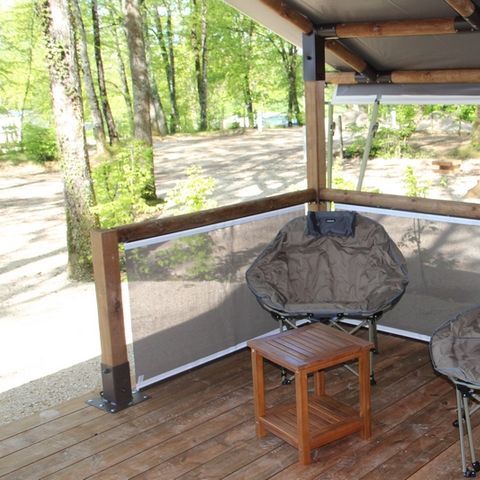 TENDA IN TELA E LEGNO 5 persone - MOKORO LODGE (SENZA SERVIZI IGIENICI)