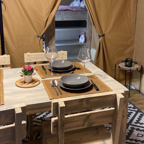 SafariZelt 4 Personen - MaasaÏ-Lodge