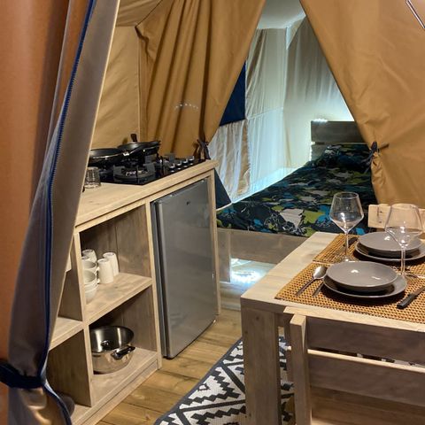 SafariZelt 4 Personen - MaasaÏ-Lodge