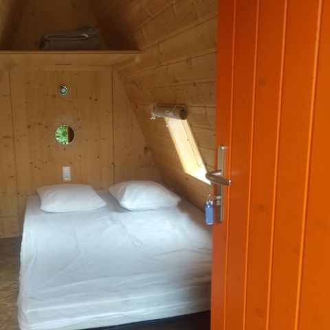 UNUSUAL ACCOMMODATION 2 people - Wooden cabin Cabadienne 1/2 pers.