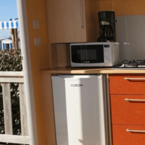 Stacaravan 2 personen - Comfortabele stacaravan - 1 kamer - 16m² - Frankrijk
