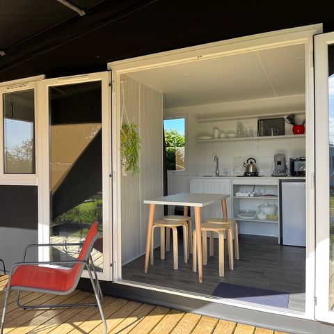 TENDA IN TELA E LEGNO 4 persone - Camera Coco O CON sanitari