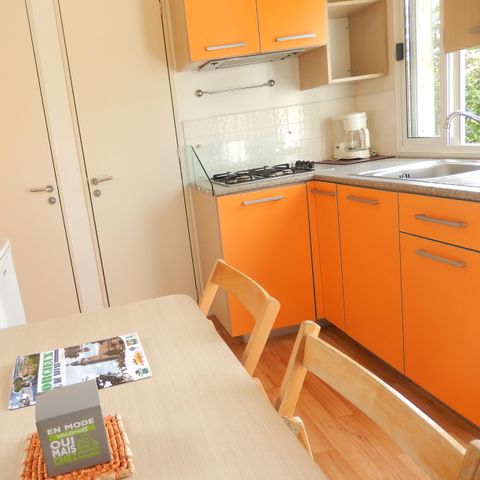 Mobilhome 4 personas - MH2 Abeto con instalaciones sanitarias