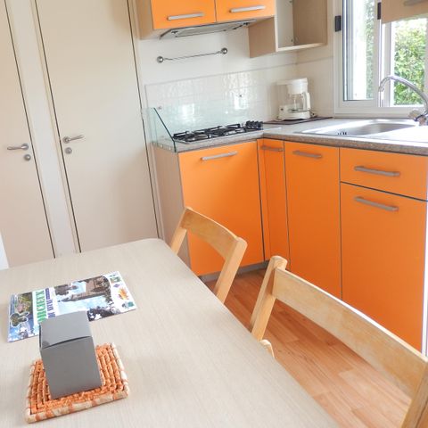 Mobile home 5 persons - MH2 Oak with sanitary facilities