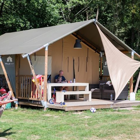 Tente en toile et en bois 5 personnes - ZEN