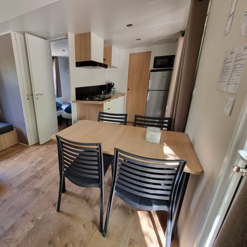 Stacaravan 4 personen - Nieuw - 2 slaapkamers