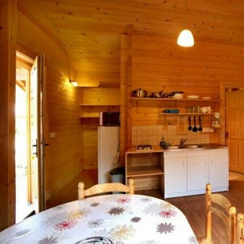 Chalet 6 persons - Chalet Romarin 2 bedrooms with air conditioning and TV