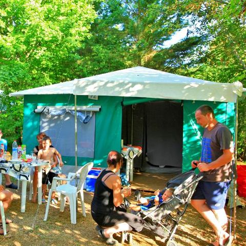 BUNGALOW IN TELA 4 persone - Caraibi + terrazza + tenda da sole