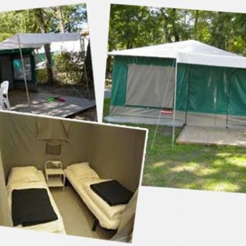 BUNGALOW IN TELA 4 persone - Caraibi + terrazza + tenda da sole