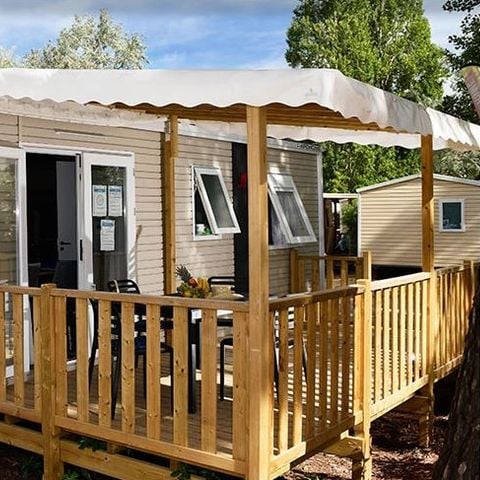 Mobilhome 4 personnes - Mobil-home Confort + TV 4 pers