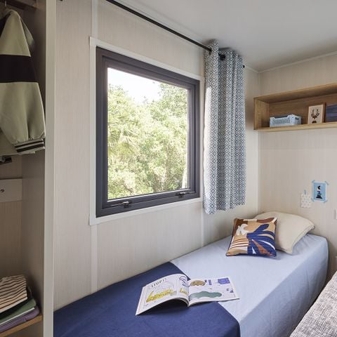 Mobilhome 4 personnes - Cottage Vintage climatisé + TV 25m² 4 pers