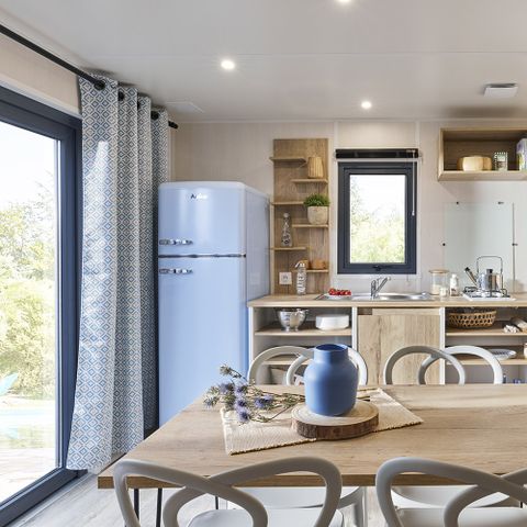 CHALET 4 personas - Cabane Vintage + TV 25m² 4 pers