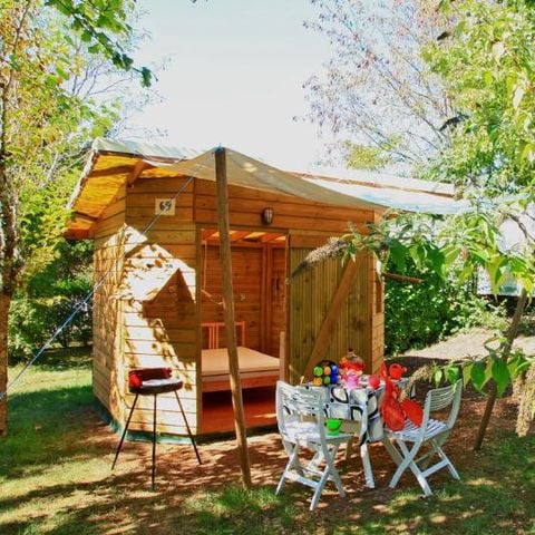 Chalet 2 personnes - Cabane Ti Dodo 8.50 m² + terrasse 9 m² 2 pers