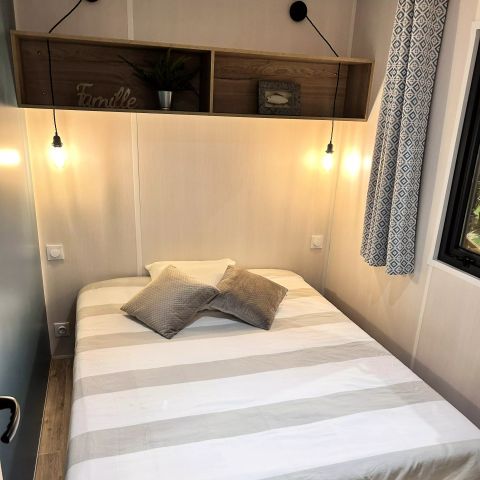 Mobilheim 4 Personen - Vintage-Hütte 3 Zimmer 4 Personen + TV