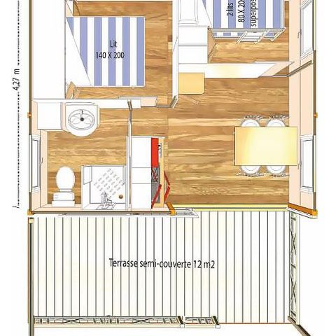 Chalet 4 persons - Nemo
