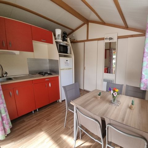 CHALET 5 personas - Chalet MOREA AIRE ACONDICIONADO + TV capacidad 5