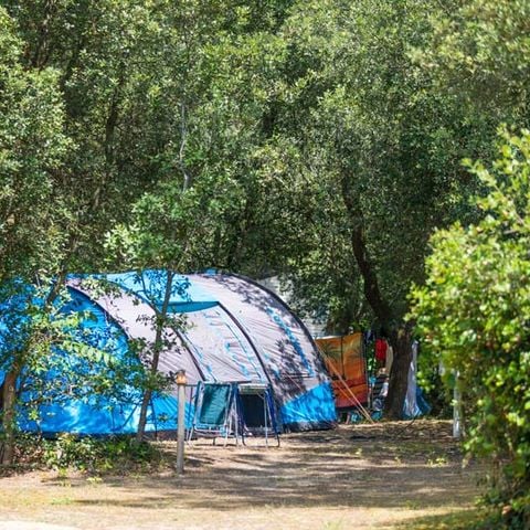 EMPLACEMENT - Tente avec électricité - accès piéton
