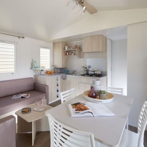 Mobile home 6 persons - Comfort XL | 3 Bedrooms | 6 Pers | Raised terrace | Air conditioning