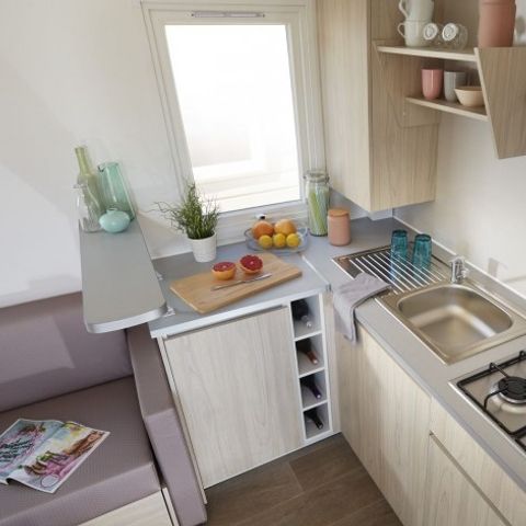 Mobile home 6 persons - Mobile-home | Comfort XL | 3 Bedrooms | 6 Pers. | Raised terrace | Air conditioning