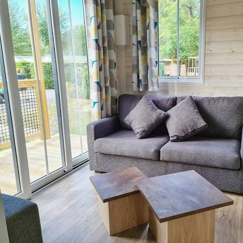 BUNGALOW 6 personas - Chalet | Premium | 2 Dormitorios | 4/6 Pers. | Clim.