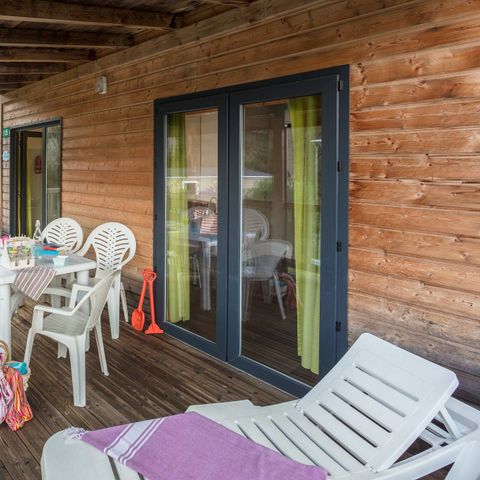 Bungalow 6 persons - Chalet | Premium | 2 Bedrooms | 4/6 Pers. | Clim.
