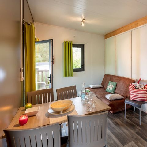 BUNGALOW 6 personas - Chalet | Premium Exclusive | 2 Dormitorios | 4/6 Pers | 1 Baño | Aire acondicionado