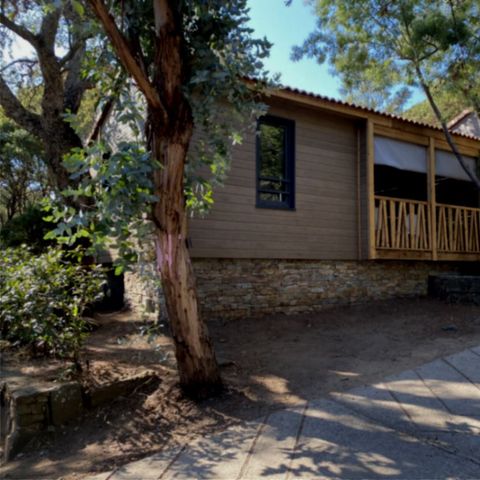 Chalet 6 personen - 3-slaapkamer openlucht zaterdag