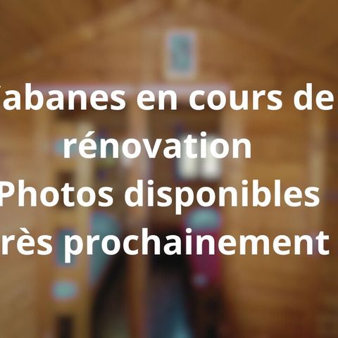 CHALET 4 people - Cabane 2/4 Pers
