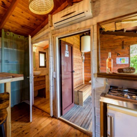 CHALET 3 personen - Cabane Glam 2/3pers zondag