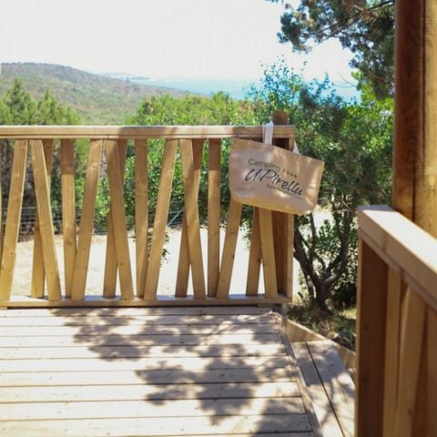 TENTE TOILE ET BOIS 6 personnes - Tente Lodge 3ch 6 pers