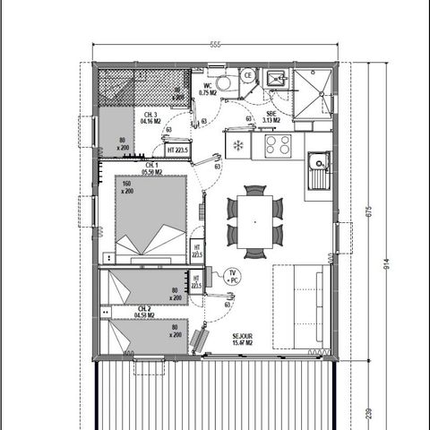 Chalet 6 Personen - Chalet Casane 3Sch 6 Pers