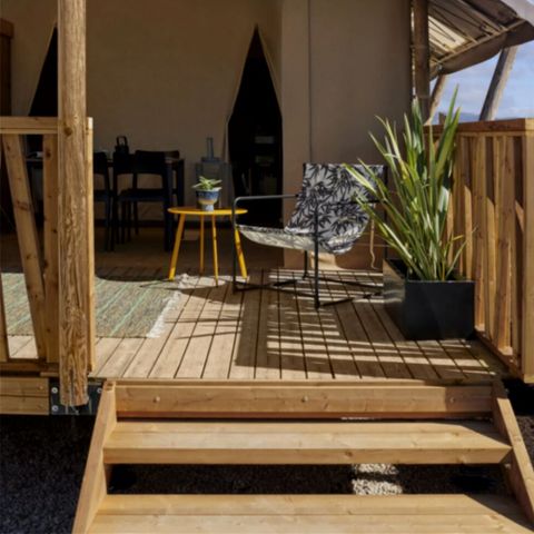 SafariZelt 4 Personen - Zelt Lodge 2 Zi 4 Pers