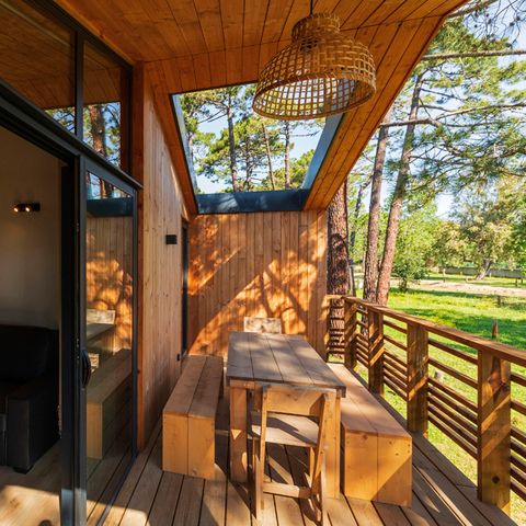 Bungalow 6 Personen - HÜTTE 4/6 PERSONEN