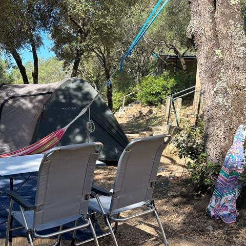 Pitch - Pitches: car + tent + electricity: 105 4* pitches including 11 for camper vans (V01-V11)