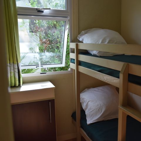 Stacaravan 6 personen -  4 kamers 6 personen