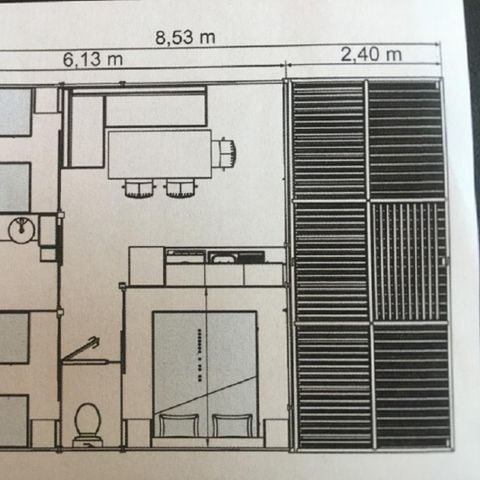 BUNGALOW 6 personas - Confort familiar