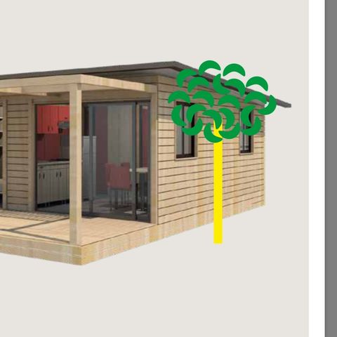 Bungalow 6 Personen - Bungalow Familly Komfort