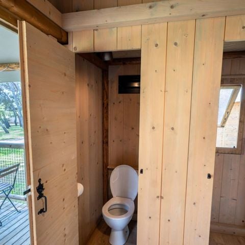 Tente en toile et en bois 5 personnes - PALMIER