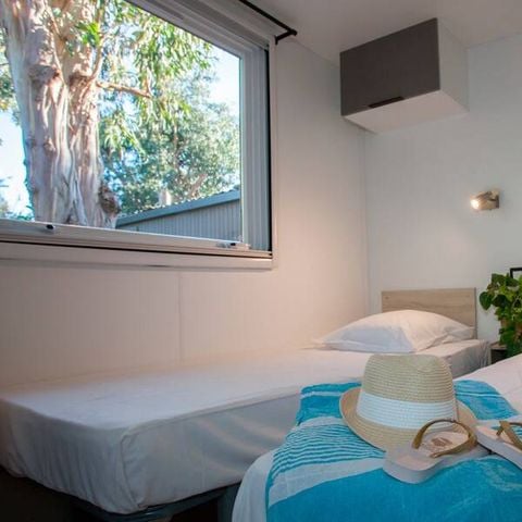 MOBILHOME 6 personas - Mobil-home | Premium | 3 Dormitorios | 6 Pers. | Terraza elevada | Aire acondicionado.