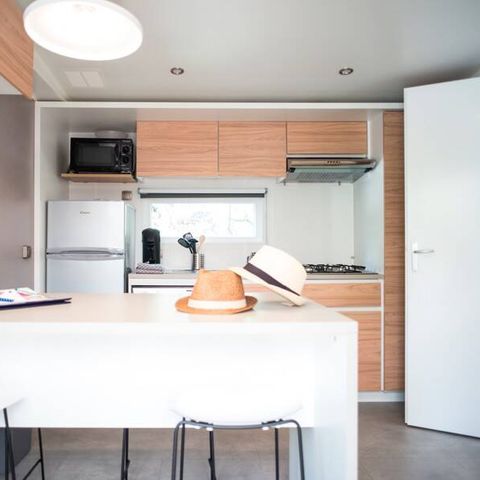 Mobile home 4 persons - Mobile-home | Ultimate | 2 Bedrooms | 4 Pers. | Raised terrace | 2 bathrooms | Air-con.