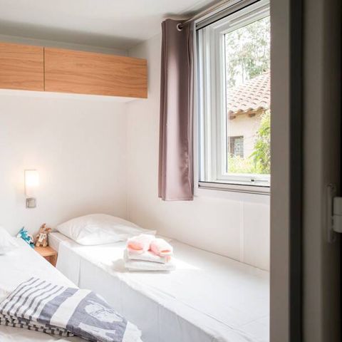 CASA MOBILE 8 persone - Mobil-home | Ultimate | 3 Camere da letto | 6/8 Pers. | Terrazza rialzata | 2 bagni | Aria condizionata.