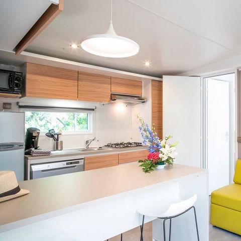 Mobile home 4 persons - Mobile-home | Ultimate | 2 Bedrooms | 4 Pers. | Raised terrace | 2 bathrooms | Air-con.