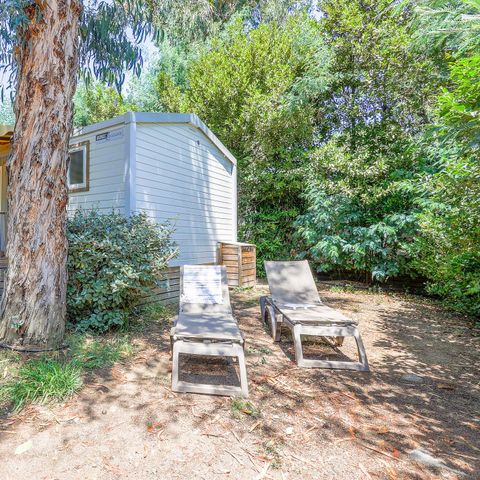 Mobile home 6 persons - Mobile-home | Premium | 3 Bedrooms | 6 Pers. | Raised terrace | Air-con.